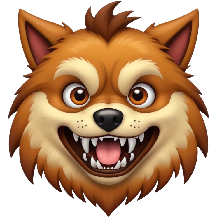 monster dog  emoji