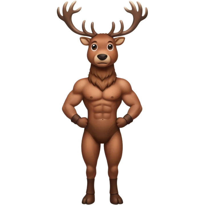 Reindeer emoji