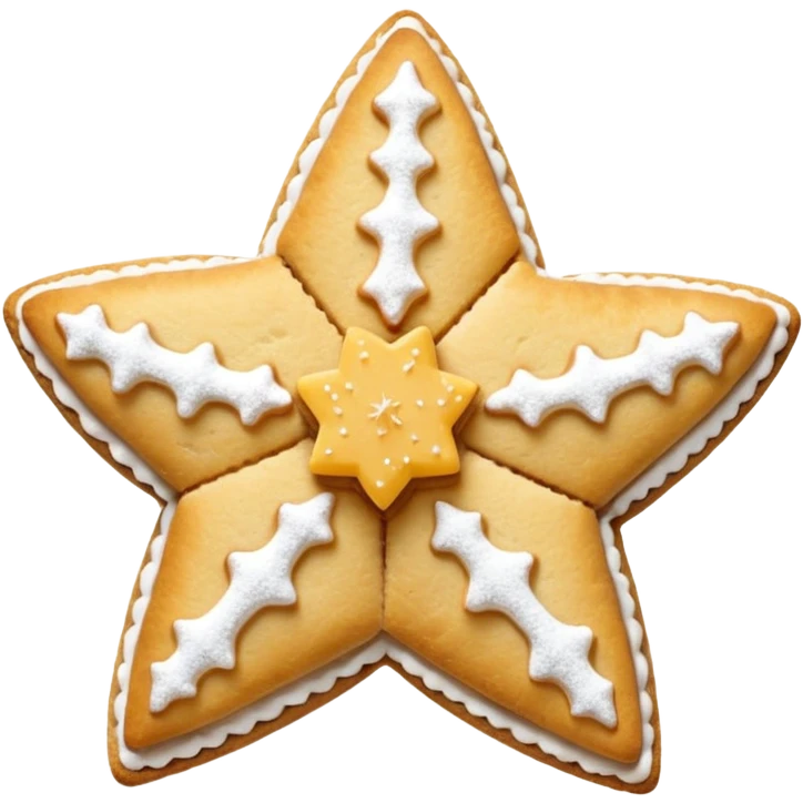 jam-christmas star-shortbread-biscuits emoji