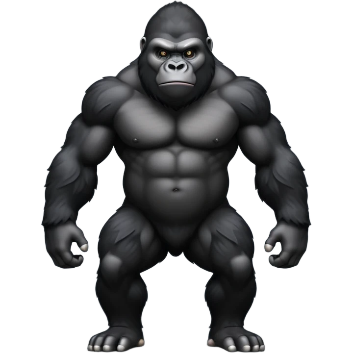 gorilla body emoji
