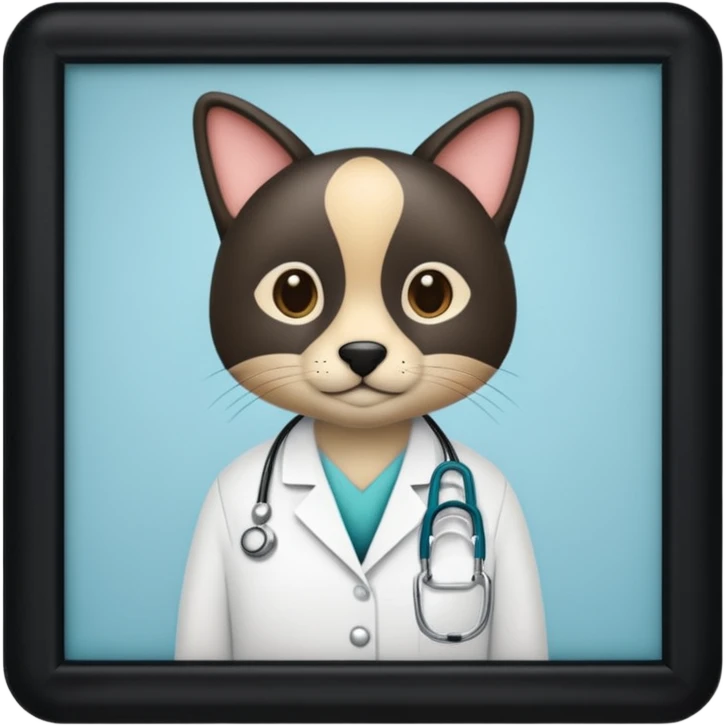 Animal hospital emoji
