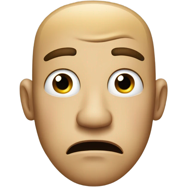 disappointed face emoji