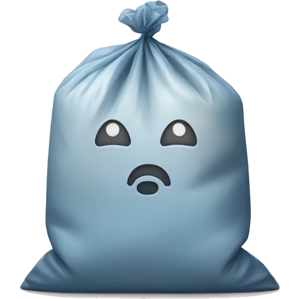 Plastic bag emoji