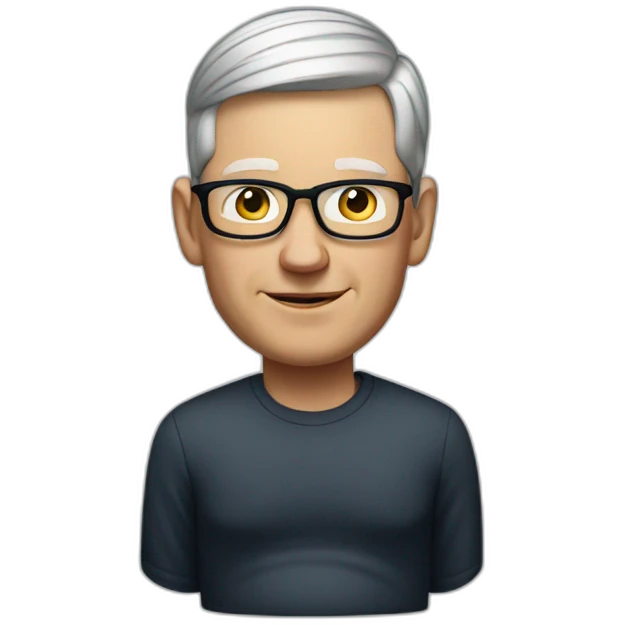 pregnant Tim Cook emoji