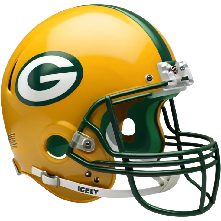 Green Bay packers helmet emoji