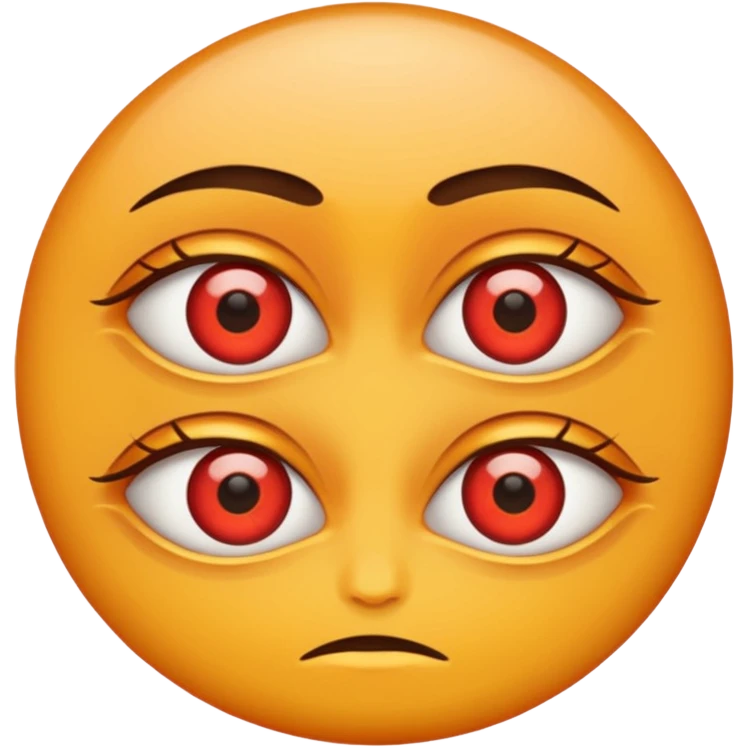 lazy eye eyes emoji