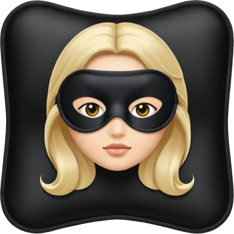 Sleep mask emoji