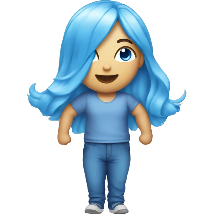 🎀 make this blue coloured emoji