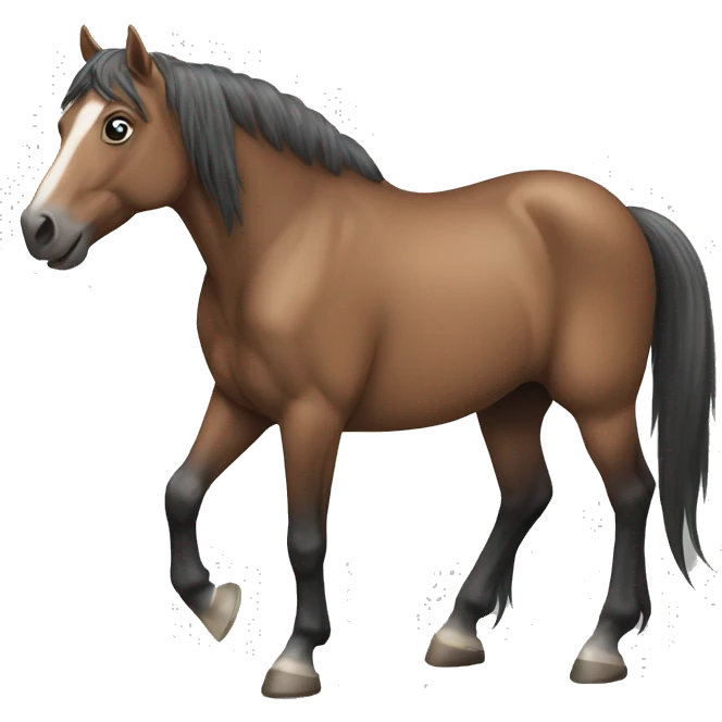half horse half truck emoji