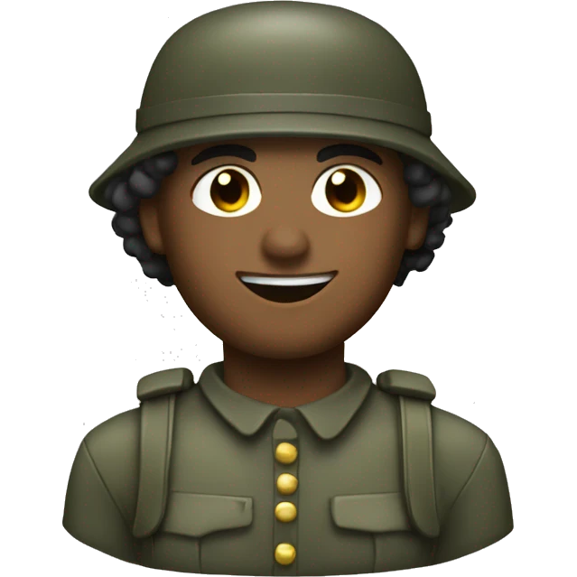 curly solider keep on hand soap emoji