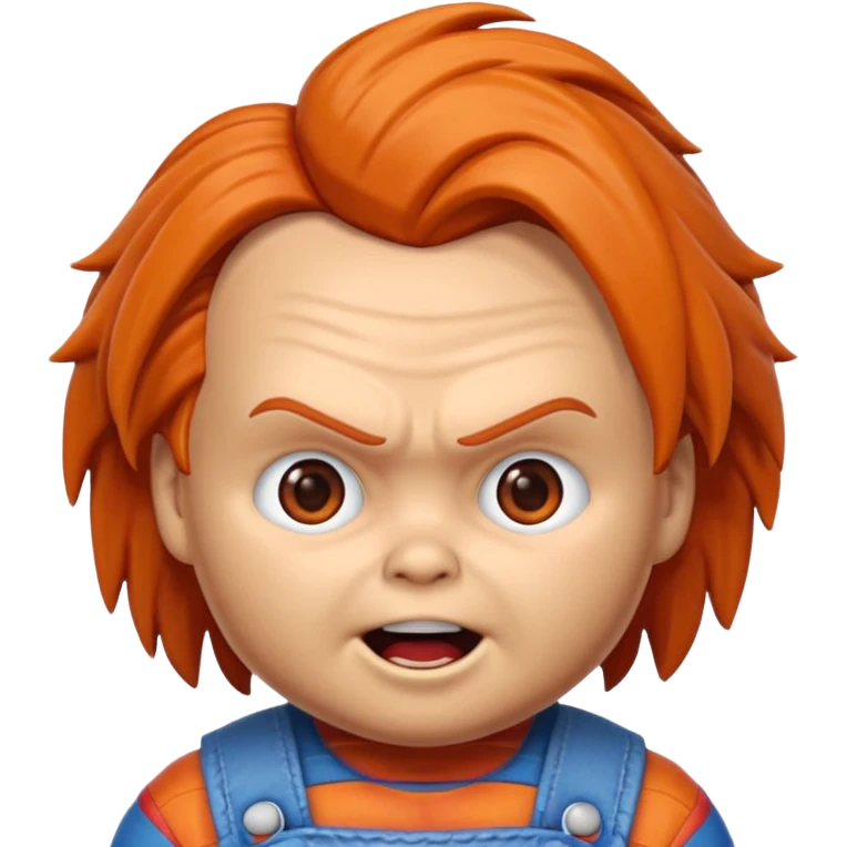 Un emojin de chuky emoji