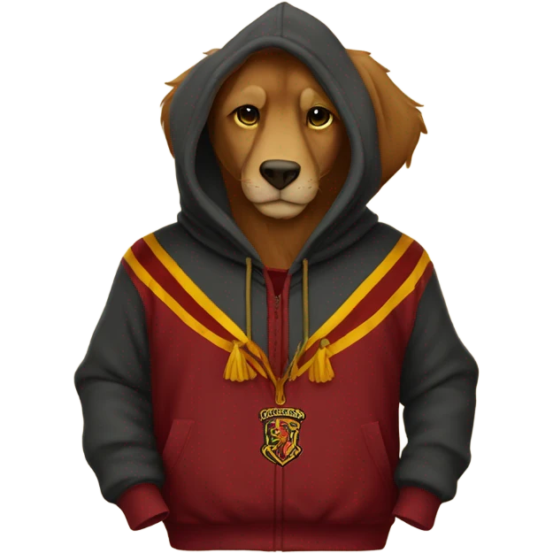Gryffindor hoodie only 1 emoji