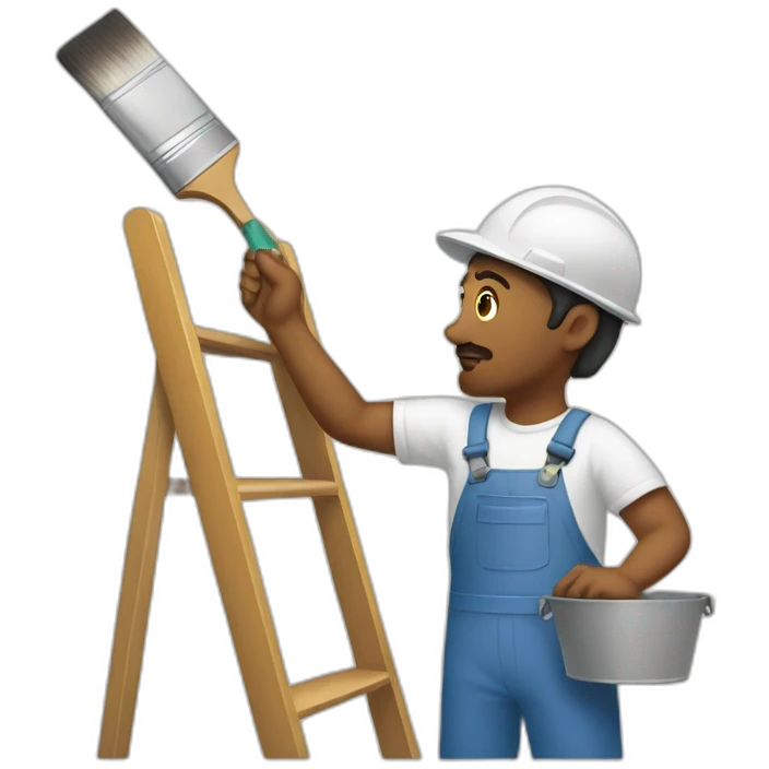 Painter decorating emoji