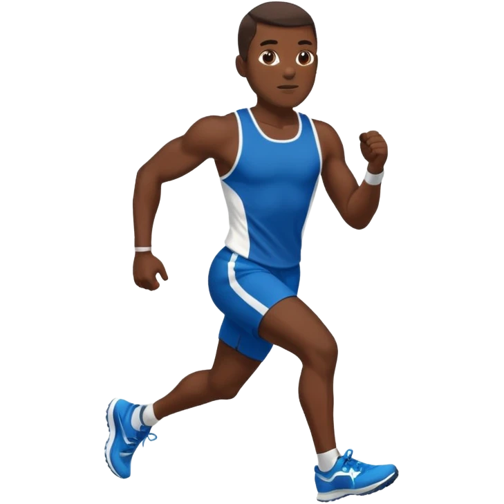 Track n field male athlete emoji