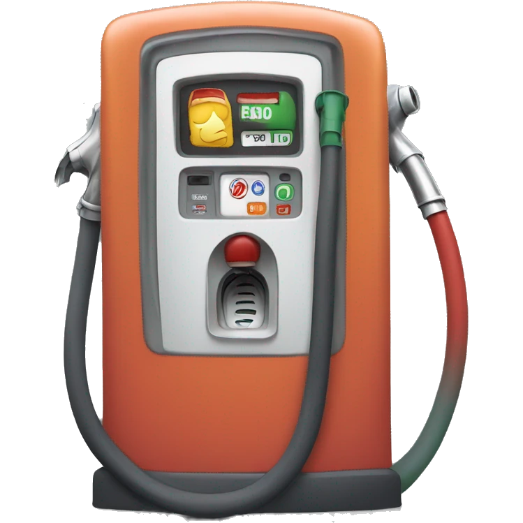 gas pump with hose out emoji