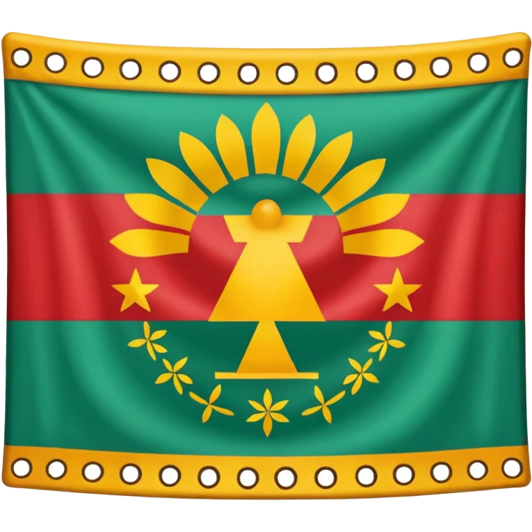 Bandera azteca emoji