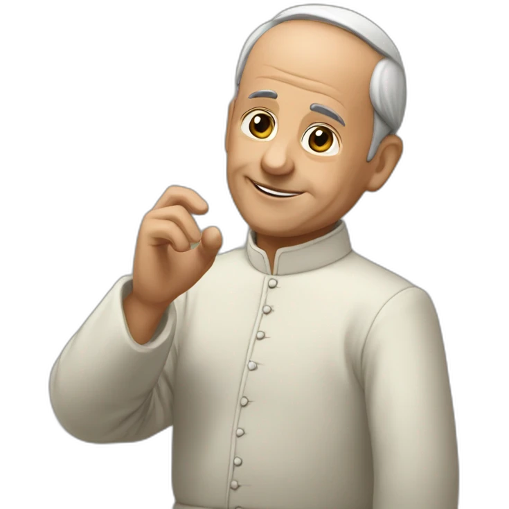 papa-francesco-salutando emoji