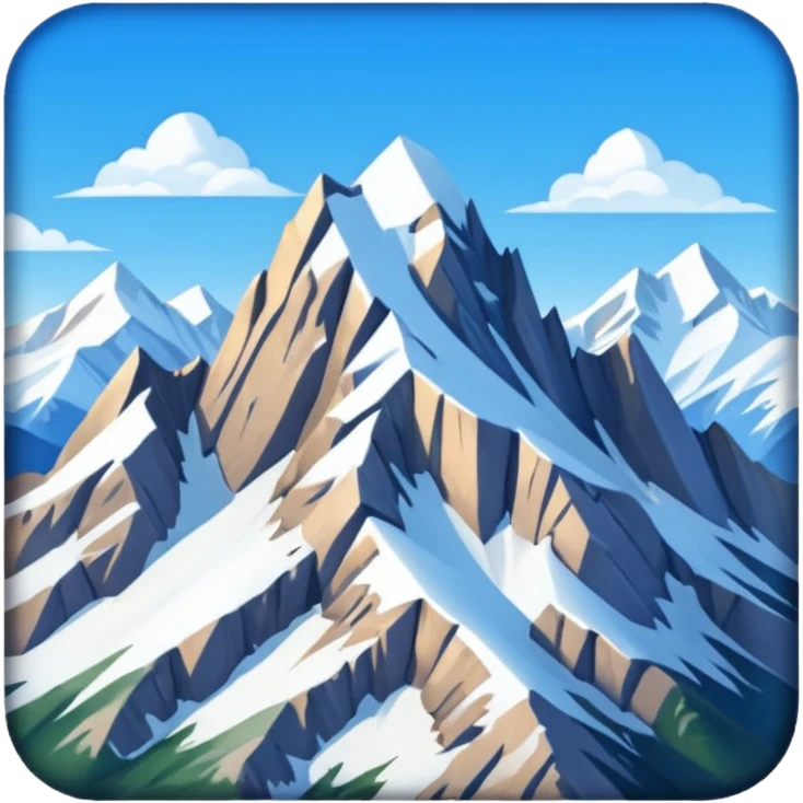 Rockies mountain emoji