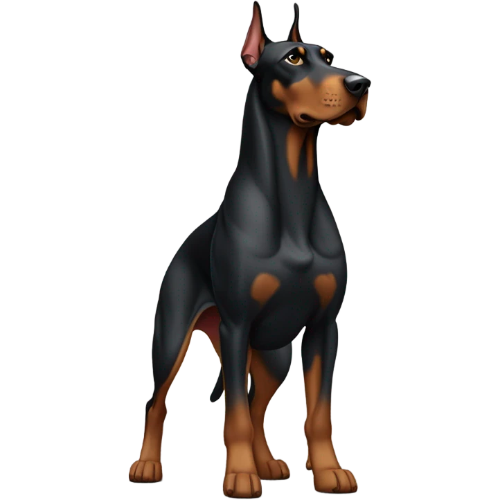 Doberman emoji