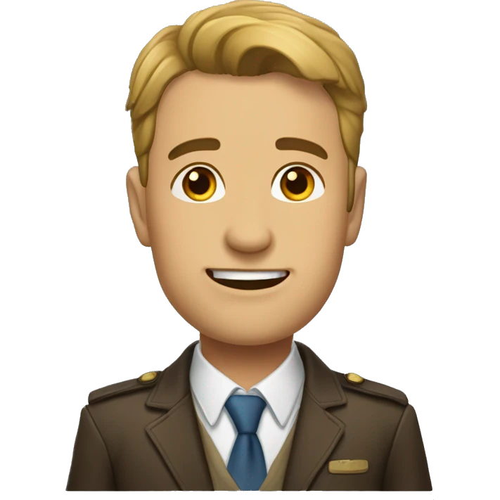 собака коричневая  emoji