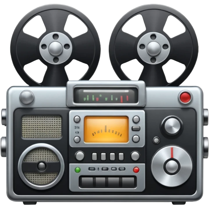 Tape recorder emoji