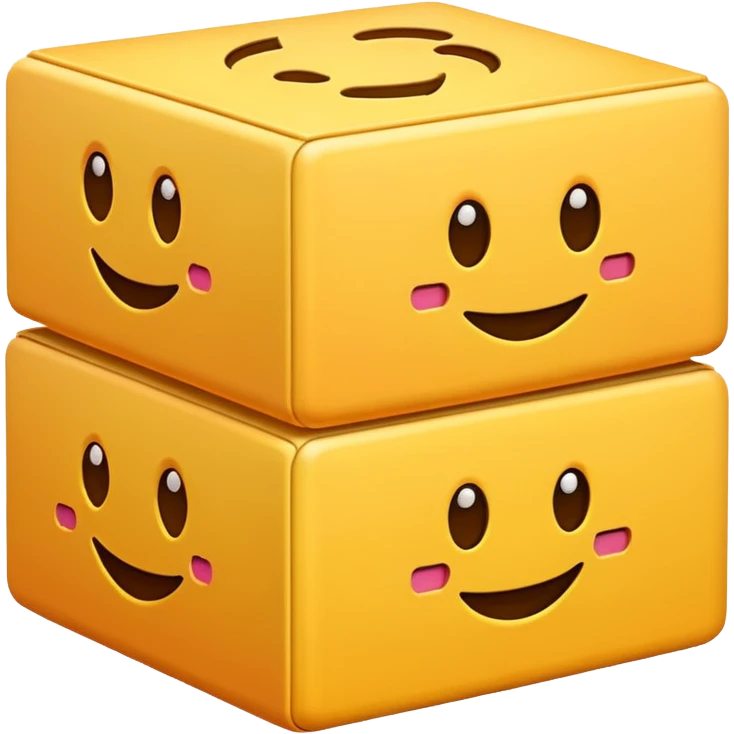 emoji of three boxes emoji