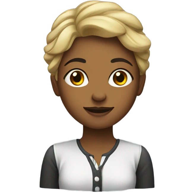 Mulher a chorar de rir  emoji