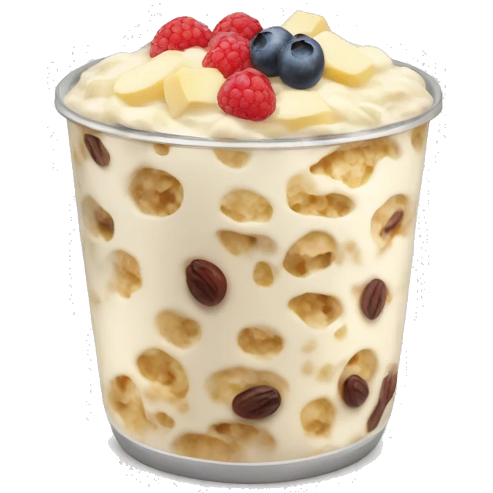 overnight oats  emoji