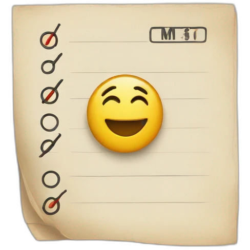 check list emoji