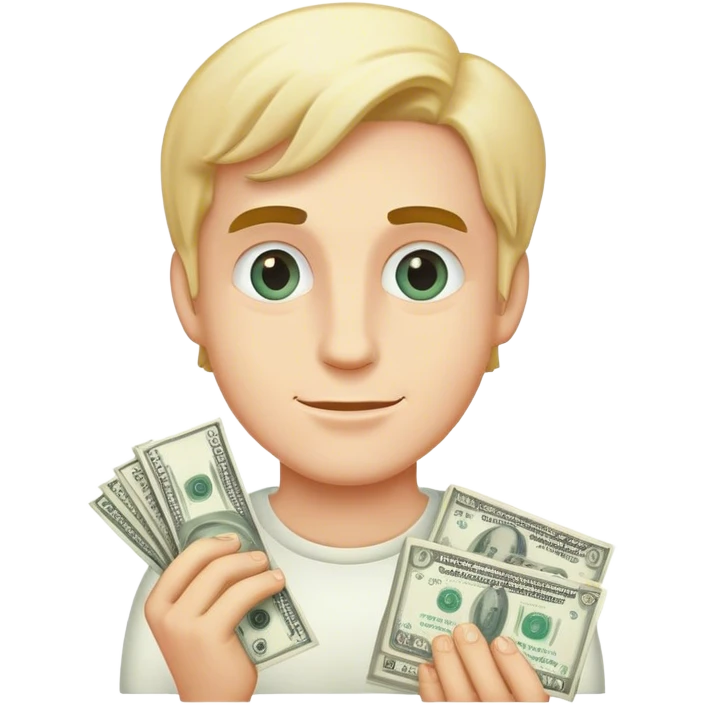 Benny and money  emoji