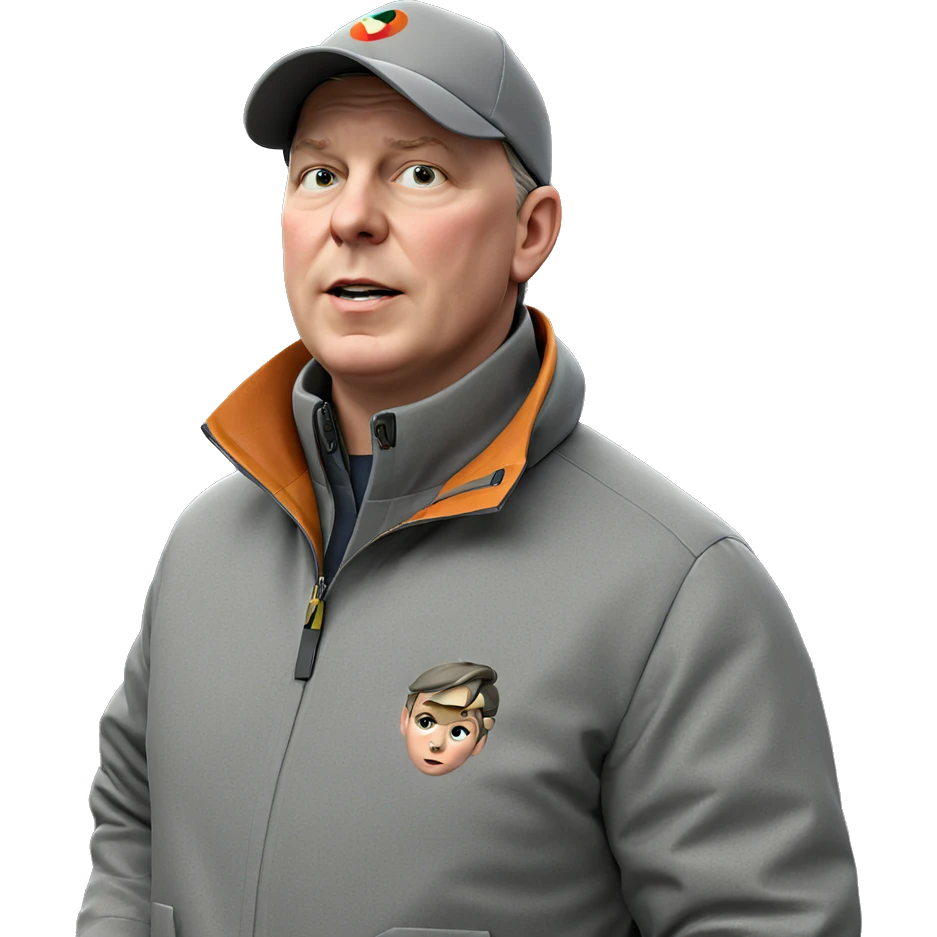 boy in grey jacket emoji