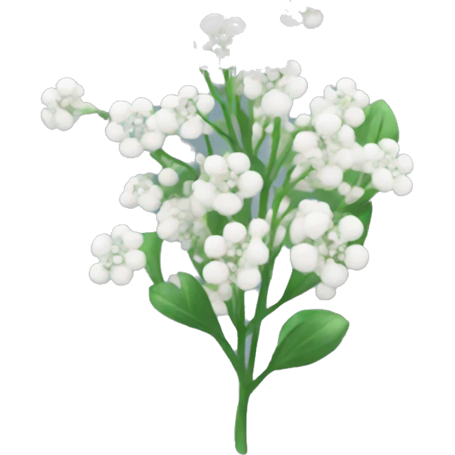 baby's breath emoji