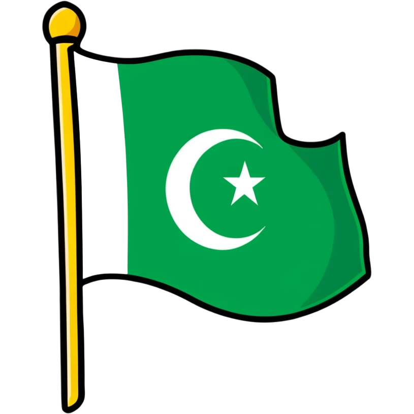 Azad Kashmir flag emoji