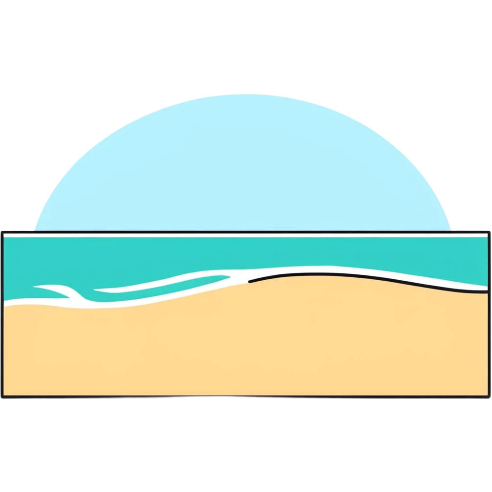 colorful beach windmill spinning in pleasant ocean breeze emoji