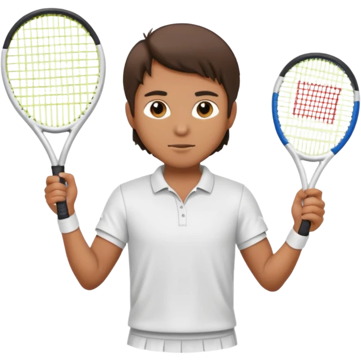 leon playing tennis emoji