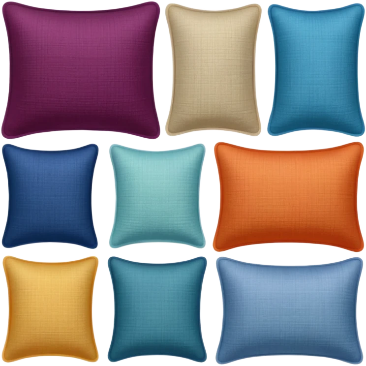 several textile samples  emoji