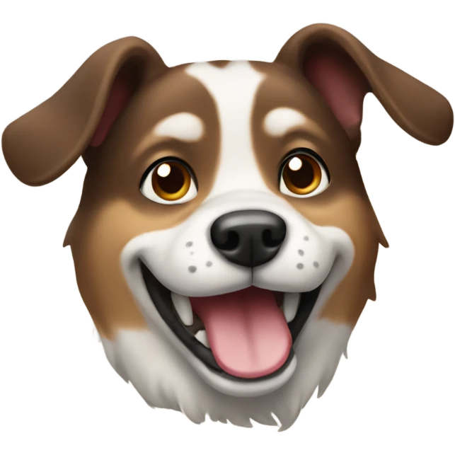 Dog happy  emoji