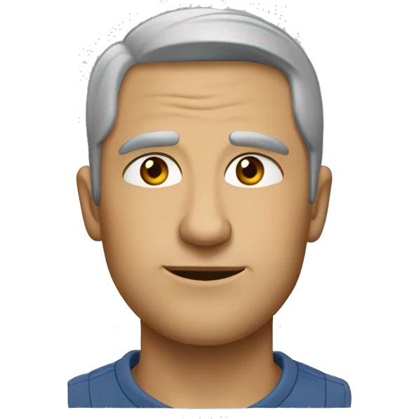Собака за ноутбуком emoji