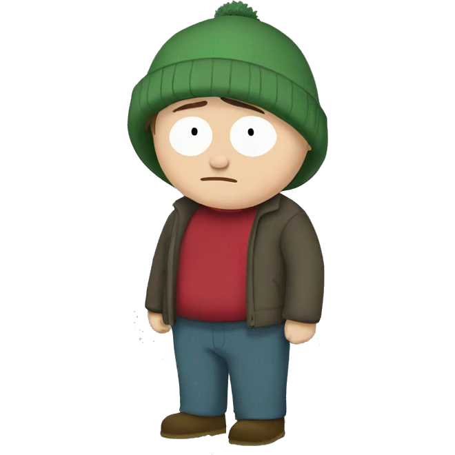 Eric Cartman from South Park emoji