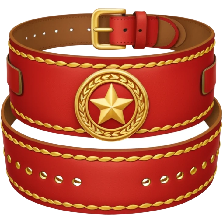 Red Champion belt



 emoji