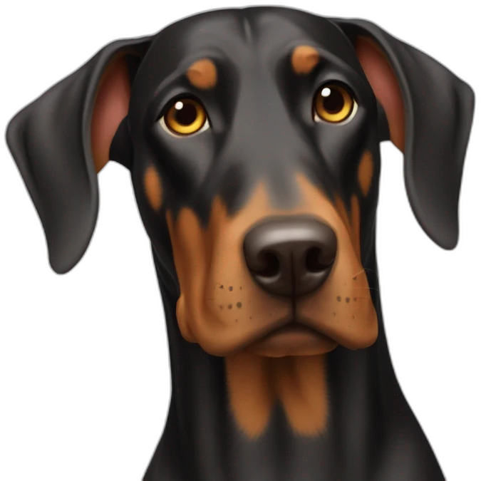Dobermann emoji
