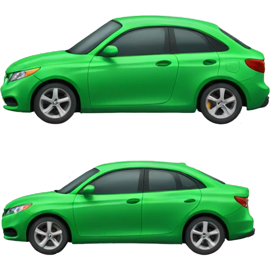 Green car  emoji