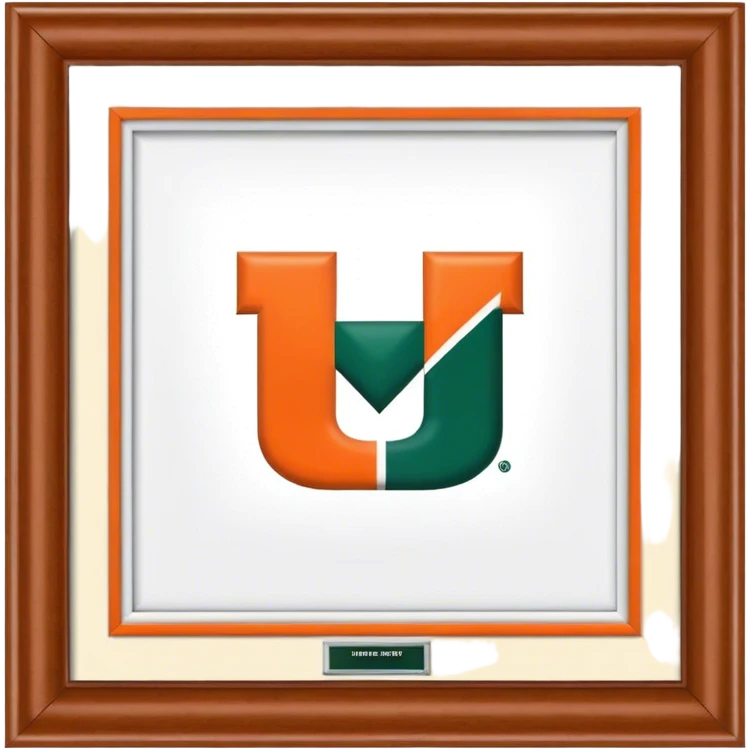 University of Miami emoji