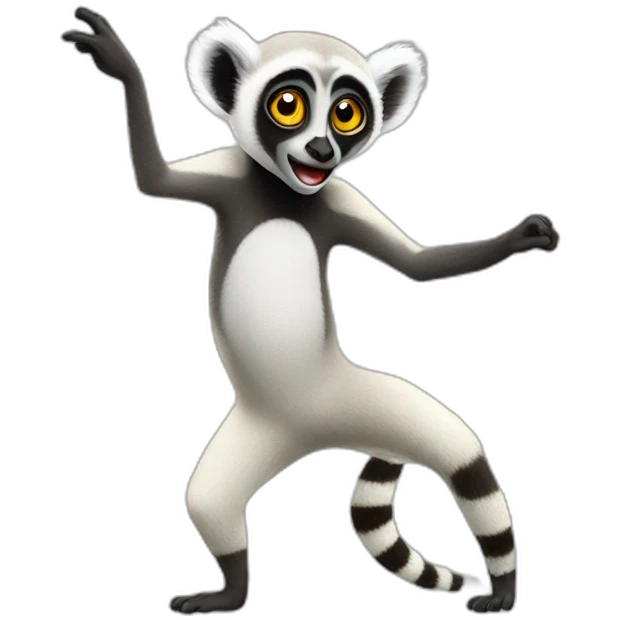 dancing lemur emoji