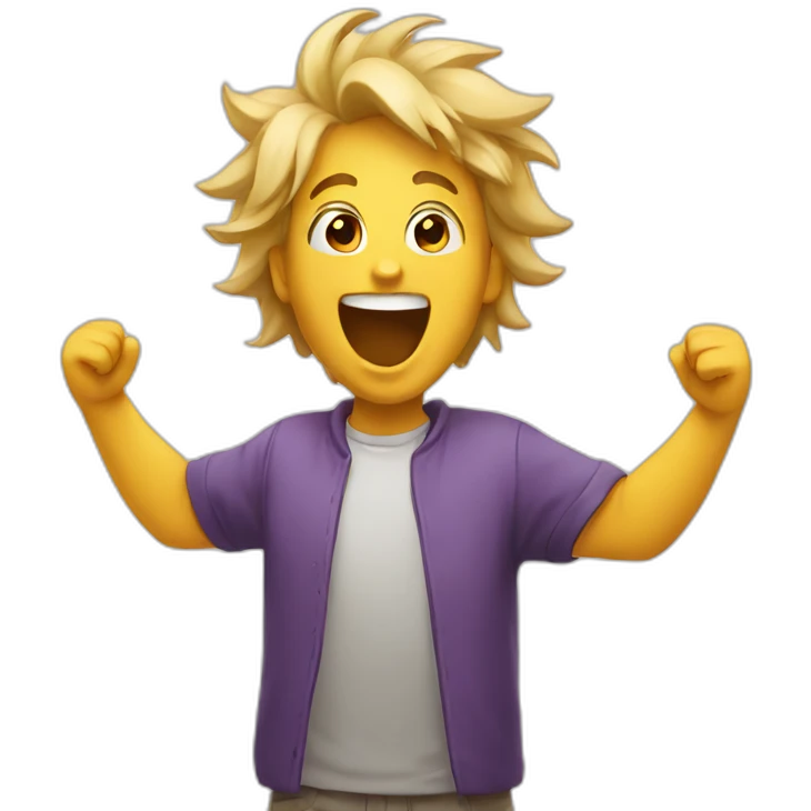 Ecstatic emoji