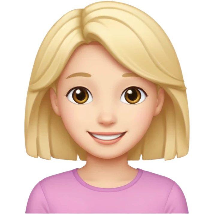 cute femboy with a smile emoji