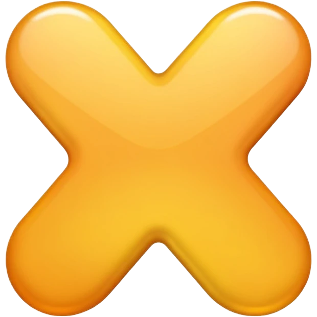 emoji-style glossy size icon with bold rounded letters “XS”, smooth gradients, soft highlights, minimal shading, clean shiny 3D look, no background, high-quality emoji aesthetic emoji