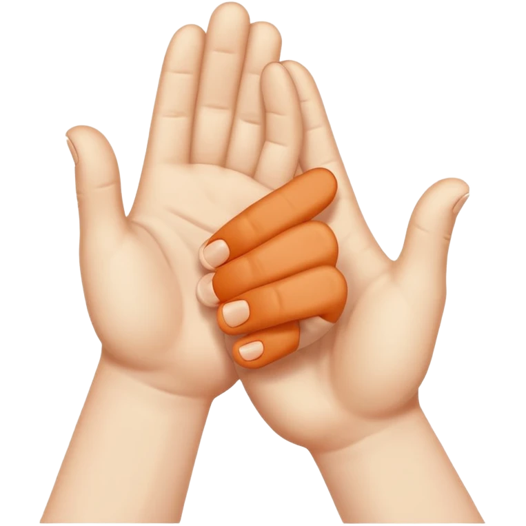 Clapping thumb and finger together emoji