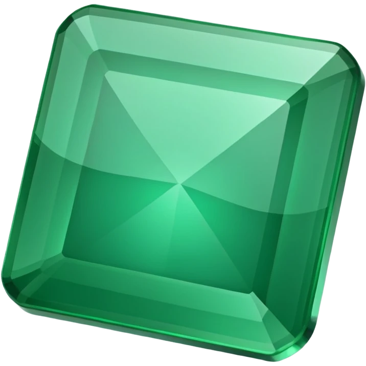 give me a green square which is slanted emoji