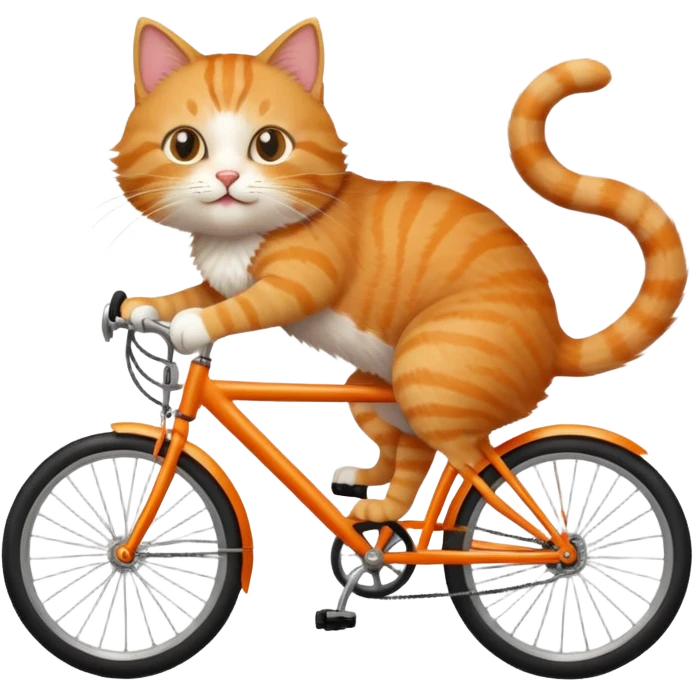 a cat fucks bicycle emoji